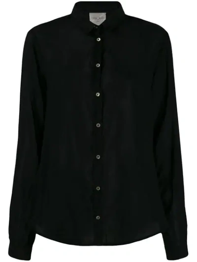 Forte Forte Crease Effect Shirt In Black