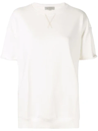 Lee Mathews Oversized Barclay T In White