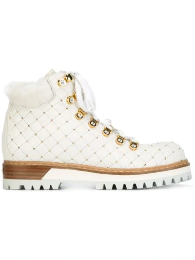 Le Silla St. Moritz Trekking Boots In White