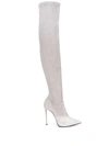 Le Silla Eva Stretch Boots In Grey