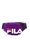 Fila Logo Belt Bag In Purple