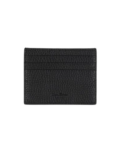 Ferragamo Document Holder In Black