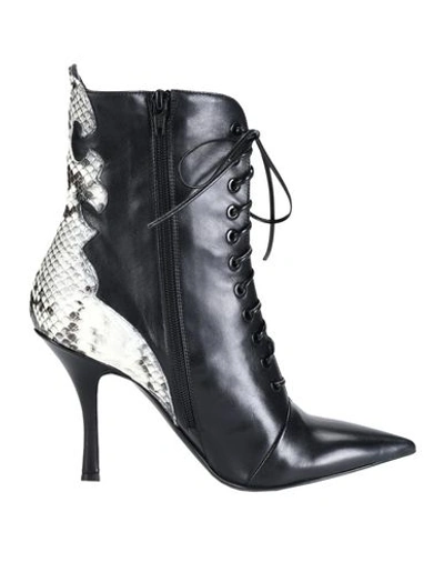 Giampaolo Viozzi Ankle Boots In Black