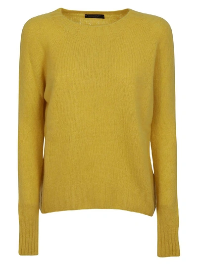 Aragona R-over Cashmere Sweater In Gold