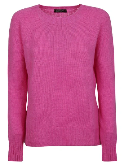 Aragona R-over Cashmere Sweater In Fuxia