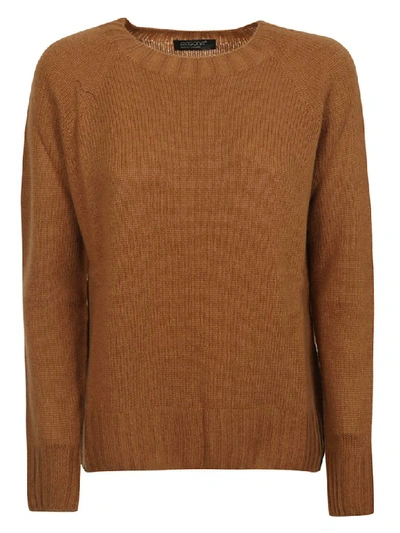 Aragona R-over Cashmere Sweater In Cammello