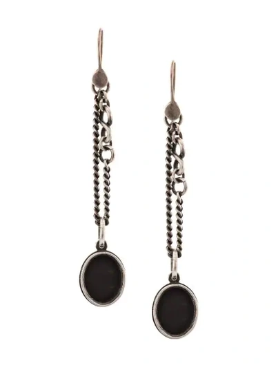 Werkstatt:münchen Chain Link Earrings In Silver