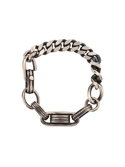 Werkstatt:münchen Chunky Chain Bracelet In Silver