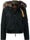 Parajumpers Cropped Down Jacket In Black