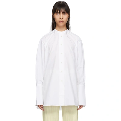 Studio Nicholson Ausgestelltes T-shirt - Weiss In White