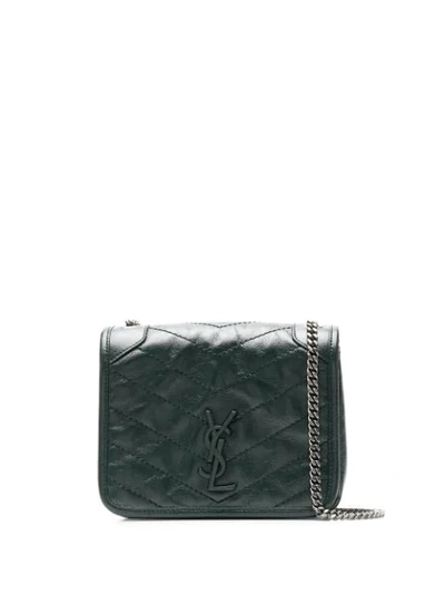 Saint Laurent Niki Baby Bag In Green