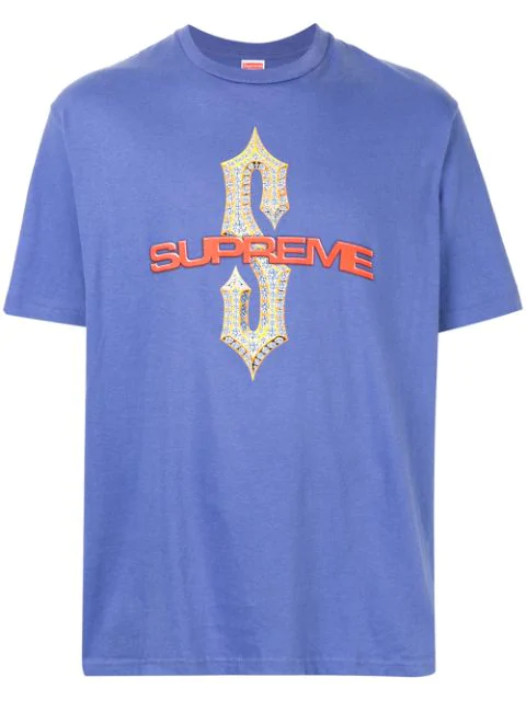 Supreme Diamonds T-shirt In Purple | ModeSens