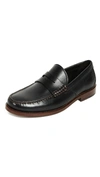 Coach Manhattan Leather Loafer In Black