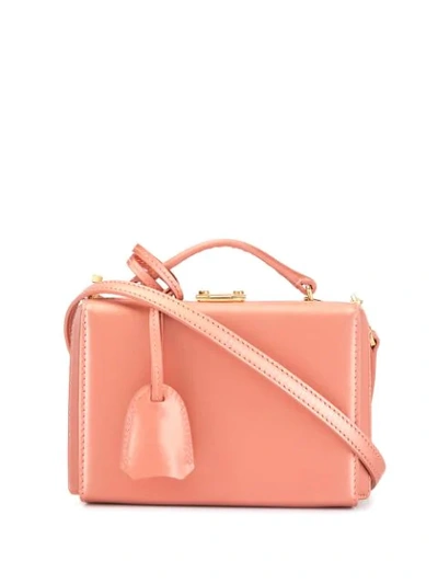 Mark Cross Mini Grace Box Bag In Pink