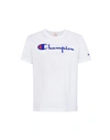 Champion T-shirts In White