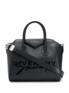 Givenchy Bb500cb0lz 001 Black Leather/fur/exotic Skins->leather