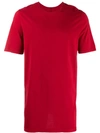 Rick Owens Drkshdw Jersey T-shirt In Red