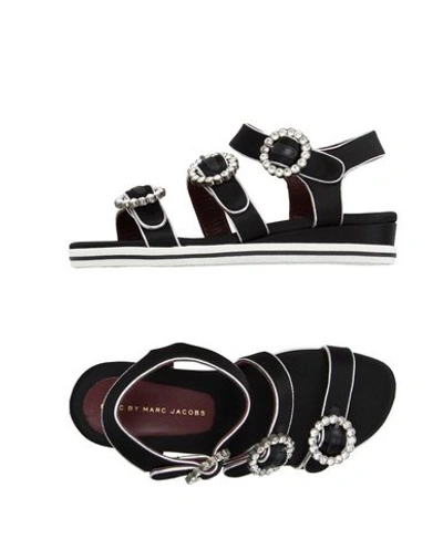 Marc By Marc Jacobs Sandals In Black | ModeSens