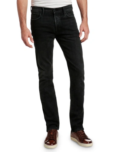 Tom Ford Men's Slim Straight-leg Stretch Denim Jeans In Black