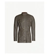 Belstaff Trialmaster Waxed-cotton Jacket In Faded Olive