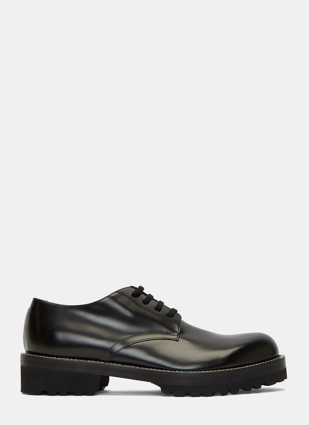 Marni Men's Chunky Derby Shoes In Black | ModeSens