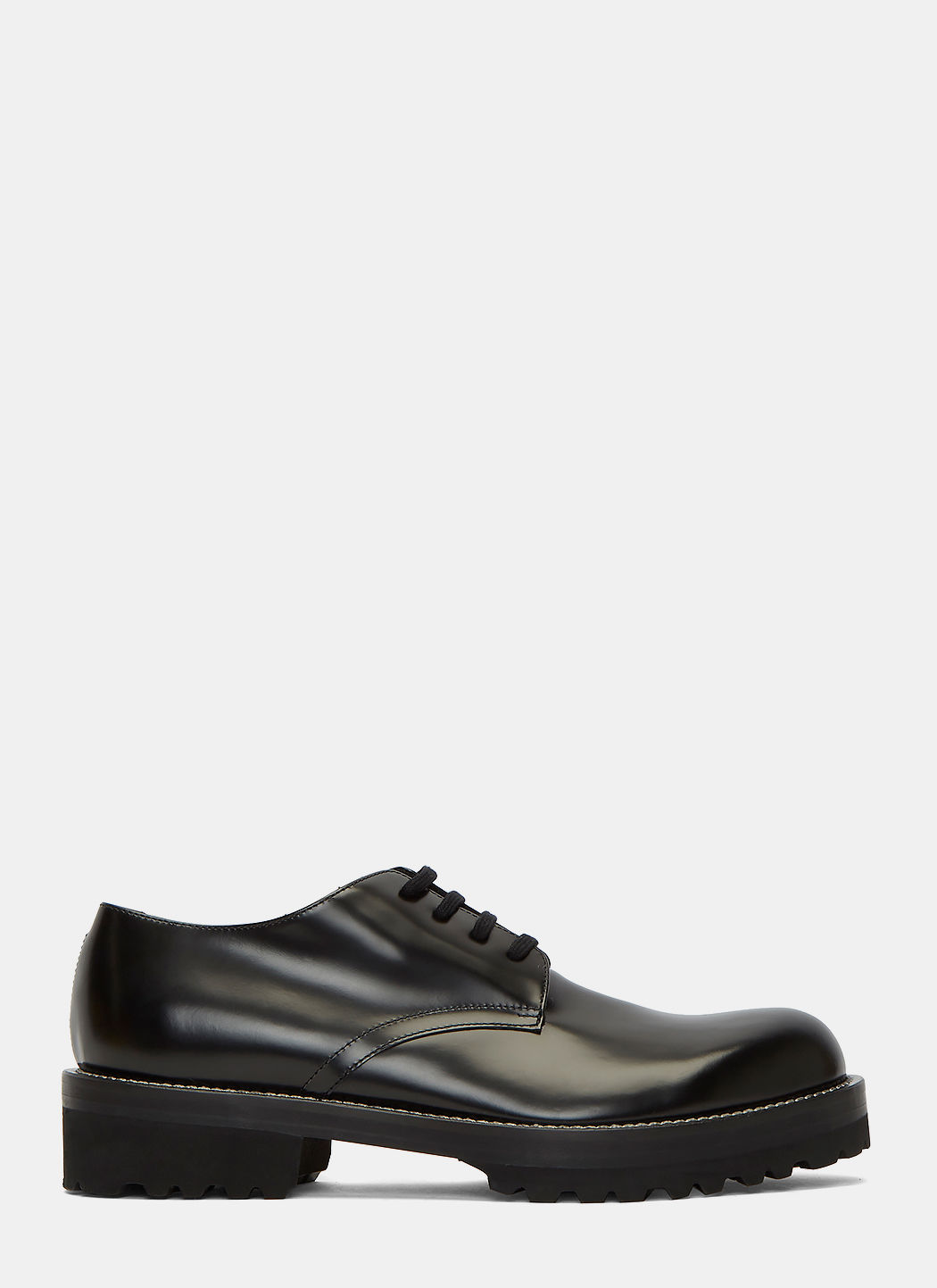 Marni Men's Chunky Derby Shoes In Black ModeSens