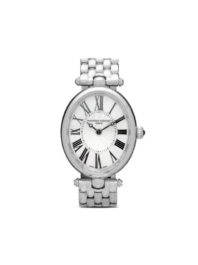 Frederique Constant Classics Art Déco Oval 30mm In White