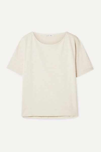 Alex Mill Laundered Cotton Pocket Tee In White