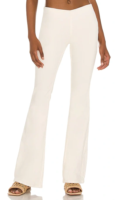 Free People Penny Pull-on Flare Pants In White
