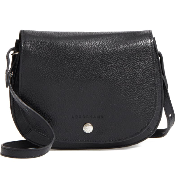 small leather saddle bag