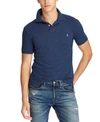 Polo Ralph Lauren Men's Classic Fit Mesh Polo In Monroe Blue Heather