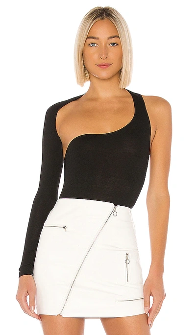 Superdown Alessandra Bodysuit In Black