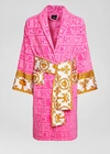 Versace I ♡  Baroque Bathrobe In Pink