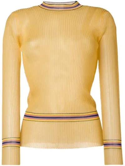 Henrik Vibskov Lollo Sweater In Yellow