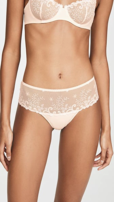 Simone Perele Delice Boyshorts In Blush