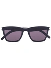 Saint Laurent Square-frame Sunglasses In Black
