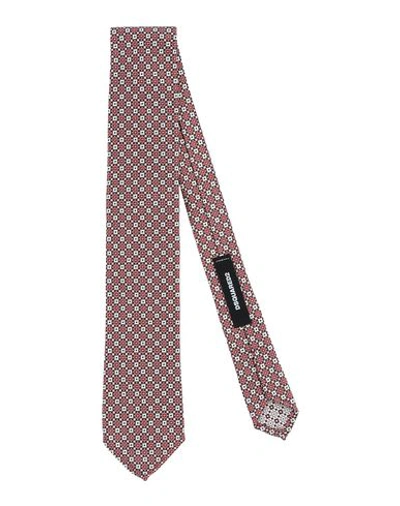 Dsquared2 Tie In Red