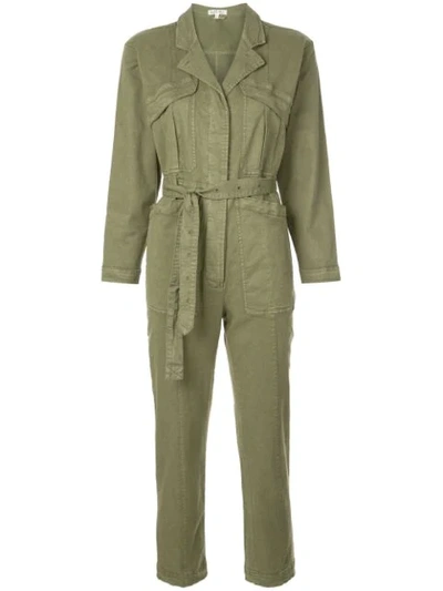 Alex Mill Expedition Twill Jumpsuit In Green