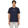 Polo Ralph Lauren Sport Capsule Central Logo T-shirt In Cruise Navy