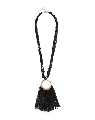 Kenneth Jay Lane Necklaces In Black