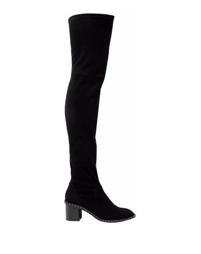 Rag & Bone Knee Boots In Black