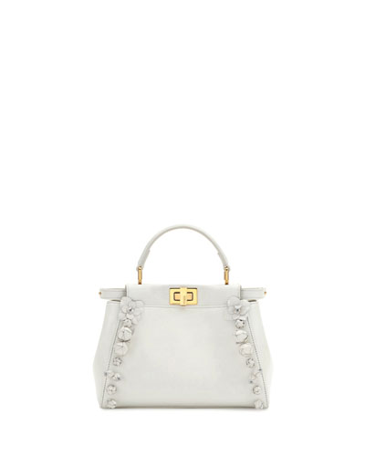 fendi peekaboo mini white