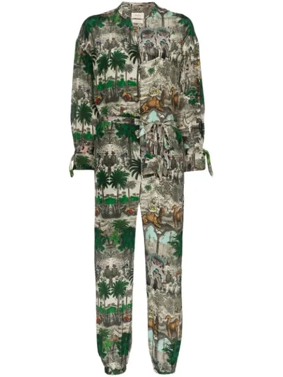 Chufy Jamal Printed Jumpsuit In Green