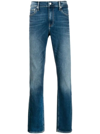 Calvin Klein Jeans Est.1978 Straight Leg Jeans In Blue