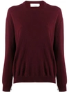 Pringle Of Scotland Cashmere Relaxed Fit Jumper In Red