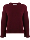 Pringle Of Scotland Slim-fit Cashmere Sweater In Red