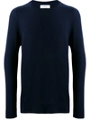 Pringle Of Scotland Off-gauge Cashmere Sweater In Blue