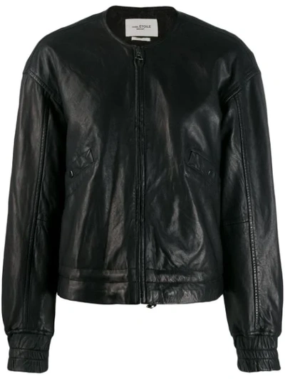 Isabel Marant Étoile Adagio Zip-up Jacket In Black