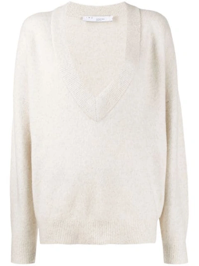Iro Oversized Jumper In White