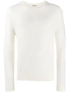 Jil Sander Classic Jumper In White